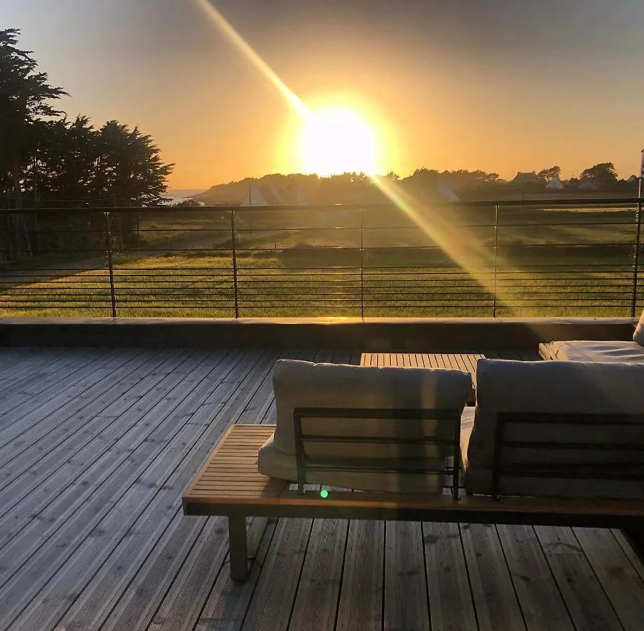 Ty Marie Neiz Vran - Villa Luxe Vue Mer, 80 Metres De La Plage Kerlouan France