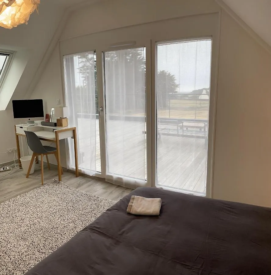 Ty Marie Neiz Vran - Villa Luxe Vue Mer, 80 Metres De La Plage Kerlouan