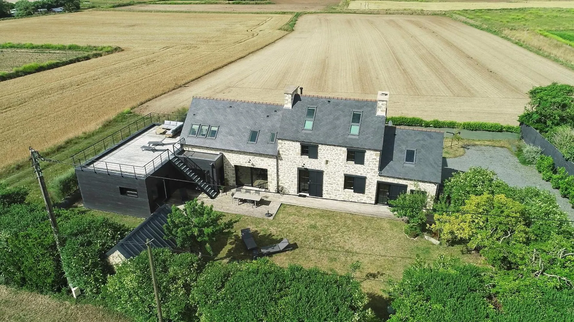 Ty Marie Neiz Vran - Villa Luxe Vue Mer, 80 Metres De La Plage Kerlouan Francja