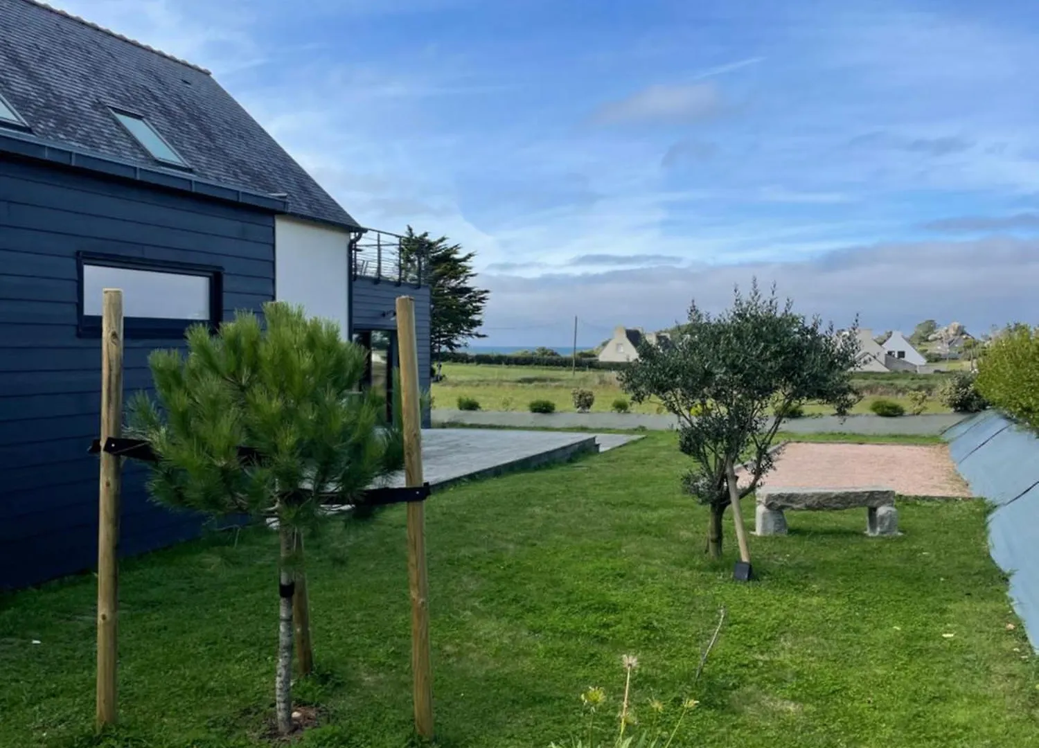 Ty Marie Neiz Vran - Villa Luxe Vue Mer, 80 Metres De La Plage Kerlouan